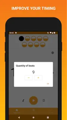 Metronome Tap android App screenshot 3